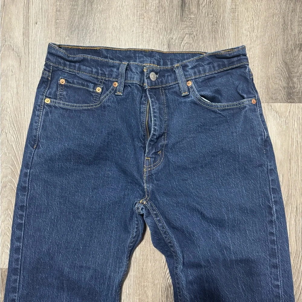 Levi’s Men’s Jeans Blue Washed 31x32 Skinny - Picture 2 of 5